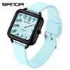 SANDA Student Quartz Exam Watch - Waterproof, Simple Design