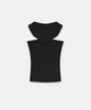 Nash Pinched Hoodie Sleeveless Black