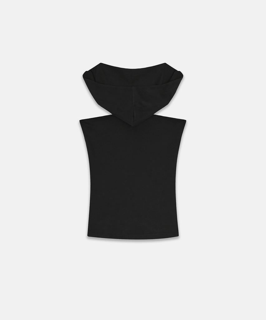 Nash Pinched Hoodie Sleeveless Black
