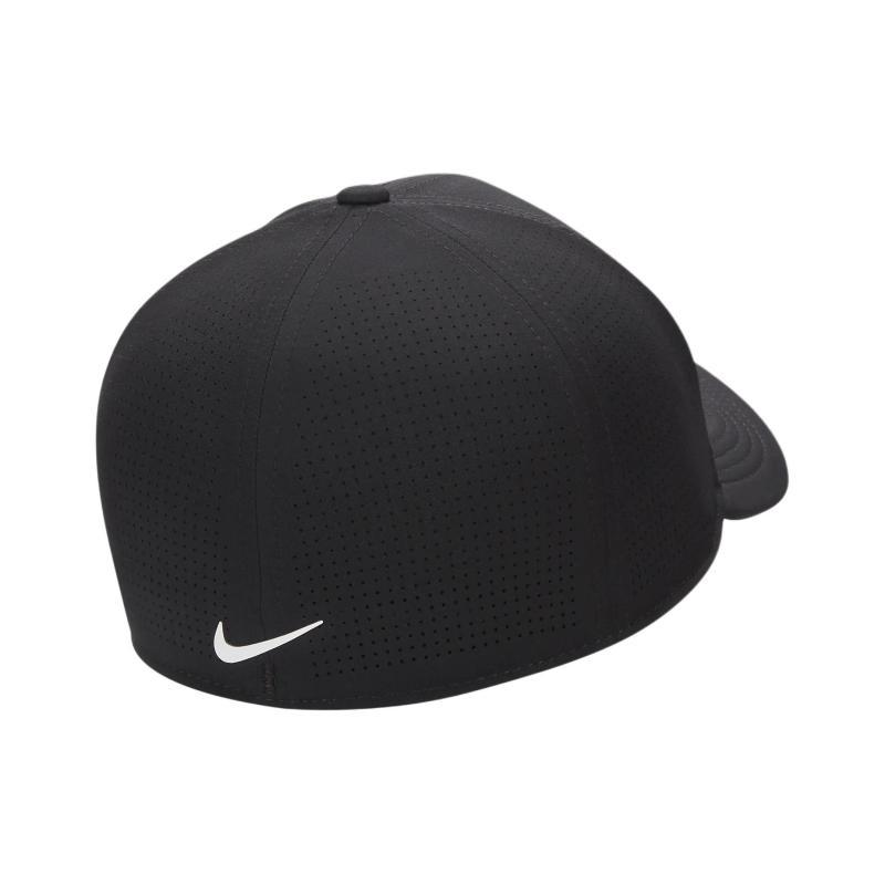 Nike Dri-FIT Tiger Woods Strukturierte Adv Club Golfkappe Schwarz Lässig FB6454010