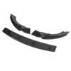 3 Sections Front Bumper Lip Diffuser Sturdy Front Bumper Lip Spoiler Replacement for   A‑Class W176 Standard Pre‑facelift