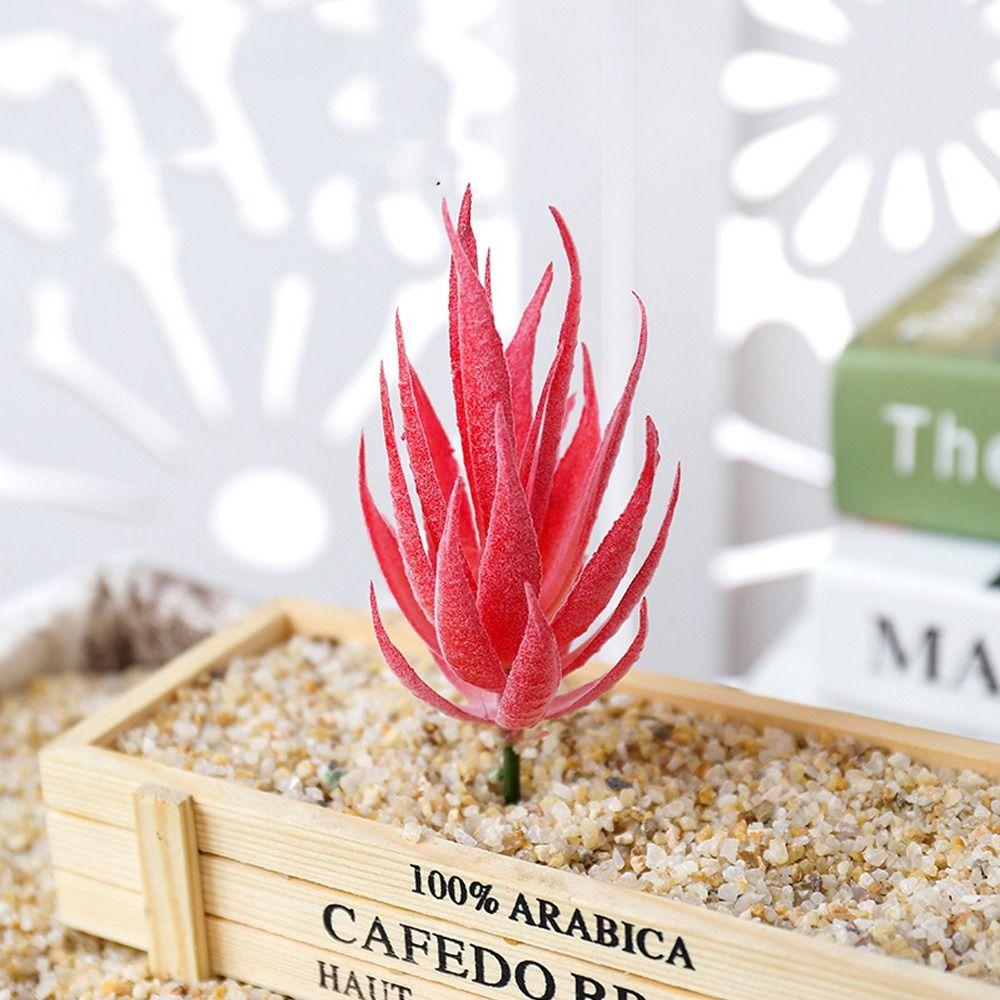 

Realistic Artificial Succulents Plants PVC Fake Plants Simulation Aloe Outdoor Indoor Decoration Style 4