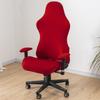 Milk-Silk Gaming Chair Cover, Solid Color Esports Seat Cover, Computer Chair Slipcover