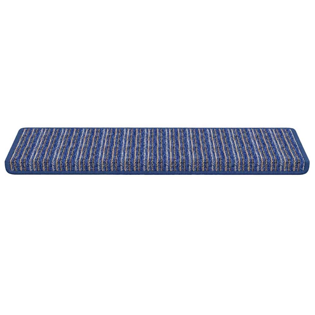 Self Adhesive Stair Protectors 15 Pcs Blue 65 X 21 X 4 Cm