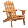 Vidaxl Solid Acacia Wood Adirondack Garden Chair