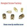 Copper & Brass Machine Set Screws (M2, M2.5, M3, M4) Headless
