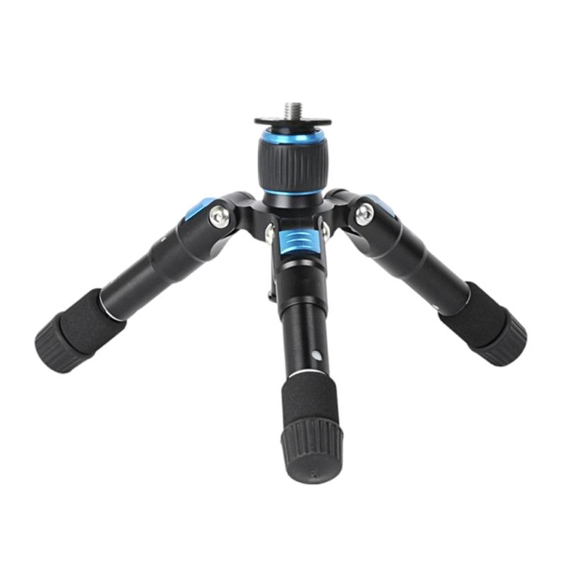 

Lightweight Tabletop Tripod For DSLR Cameras Extendable 150mm To 420mm Solid Aluminum Alloy Construction 3/8Inch Mount 1