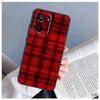 Buffalo Plaid Pattern For Realme C61 C63 C71 C55 C67 C51 C75 C65 C53 C35 11 12 13 14 Pro Plus GT6 GT7 15 Pro Case