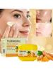 1pc Turmeric & Vitamin C Moisturizing Cream, Hydrating, Brightening, Fading Pigmentation, Deep Moist