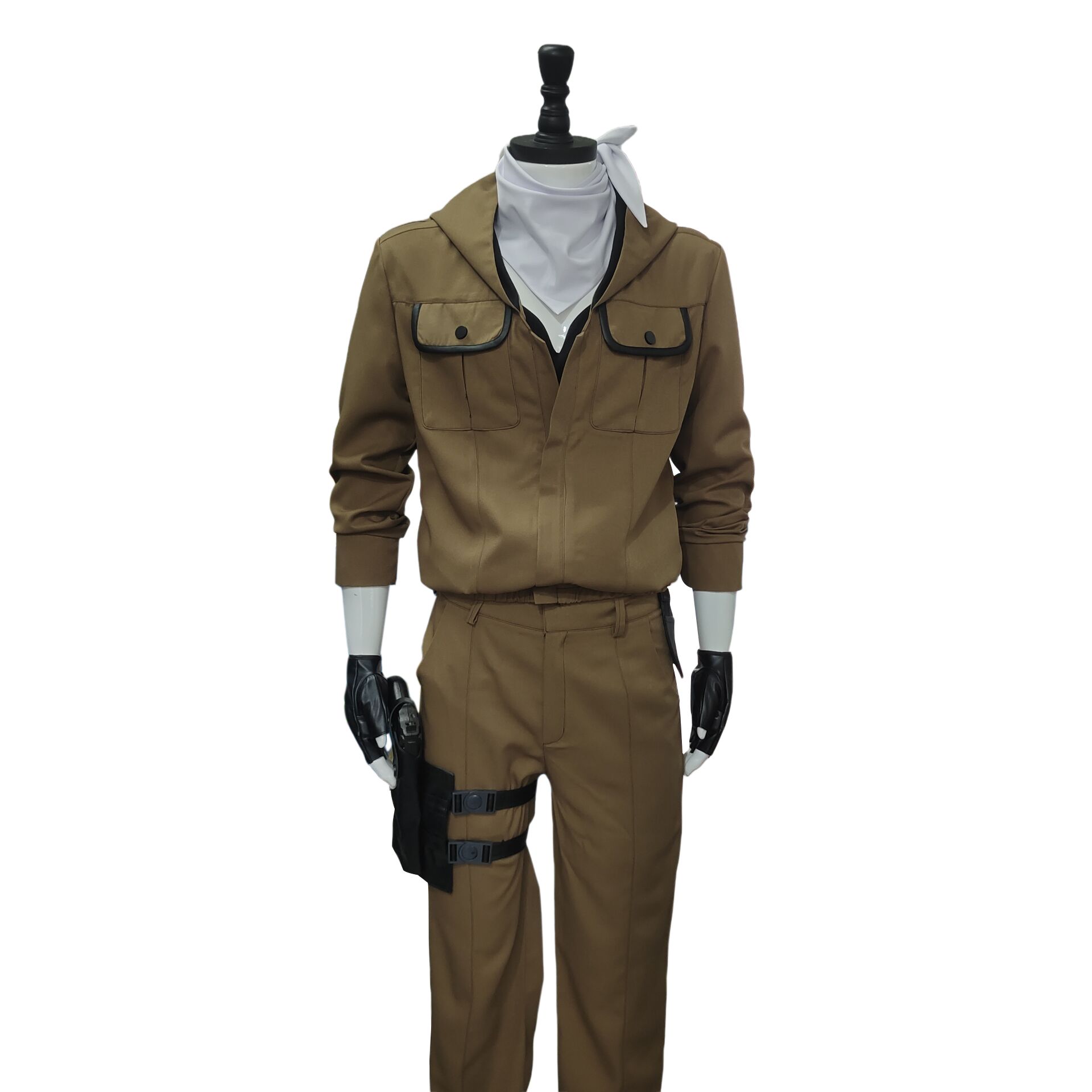 

86-Eighty Six Shinei Nouzen Male Cosplay Uniform, Anime Military Combat Outfit, Halloween Convention Costume XXL