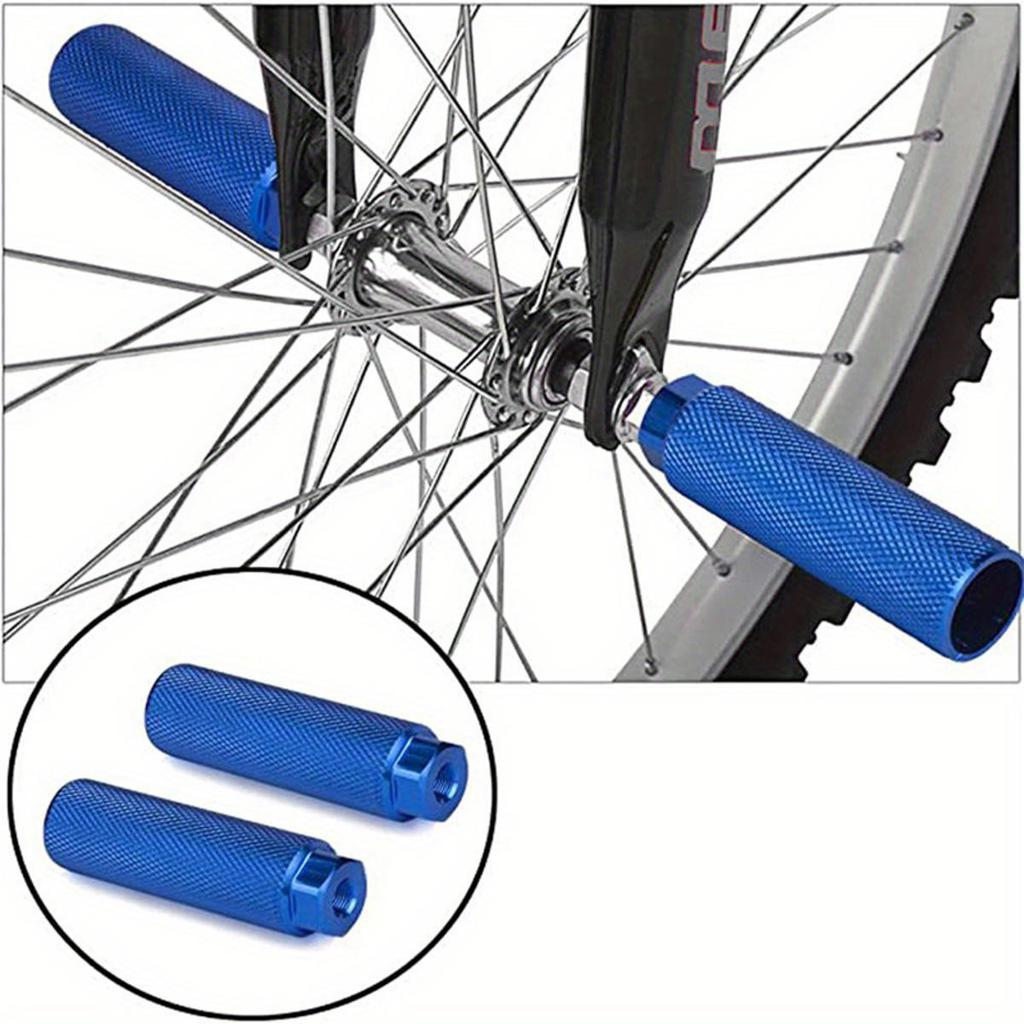2Pcs/pack Cyclings Pegs Aluminum Alloys Bikes Foot Peg for Kids Adult Rear Feet Pedal for Mountain Bikes Foot Stunts Pegs