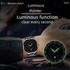 2pcs/set NOTIONR Business Men's Stainless Steel Wristwatches, Fashion Luminous Calendar Quartz Watch,Men's Gift Options