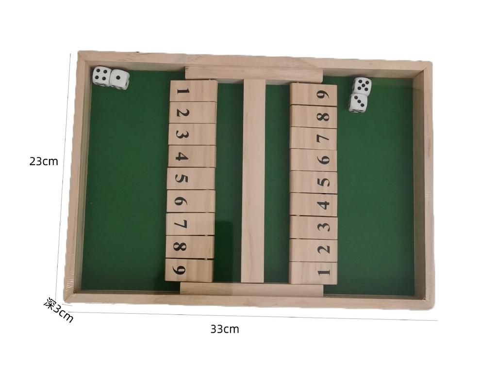 Dwustronna gra karciana typu flip: Czterostronne inspirowane szachami puzzle imprezowe dla dorosłych i rekwizyty do picia