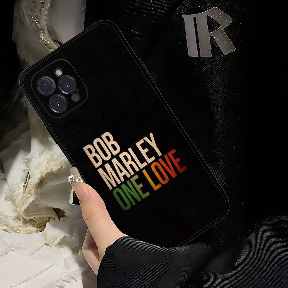 Bob Marley Singer Phone Case For iphone 17 16 15 16e 14 13 12 11 Pro Max Plus Case Cover Coque