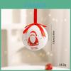 Christmas Ball Decorations Foam Snowman Tree Ornaments For Holiday Festivities