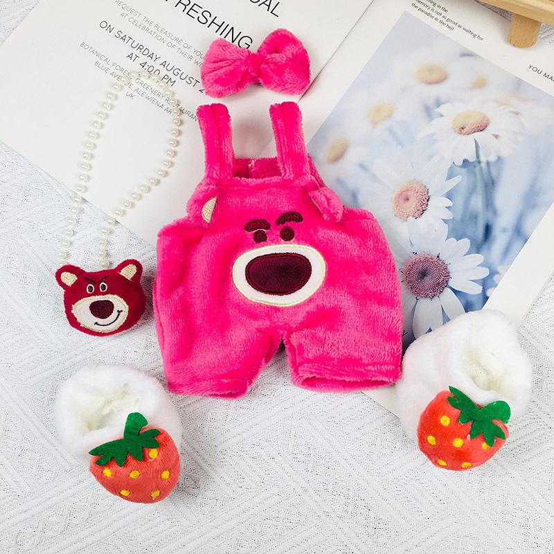 Medium 30cm Handmade Doll Clothes for Jointed Bear - S Size Belle Lulu Outfit Gift for Girls