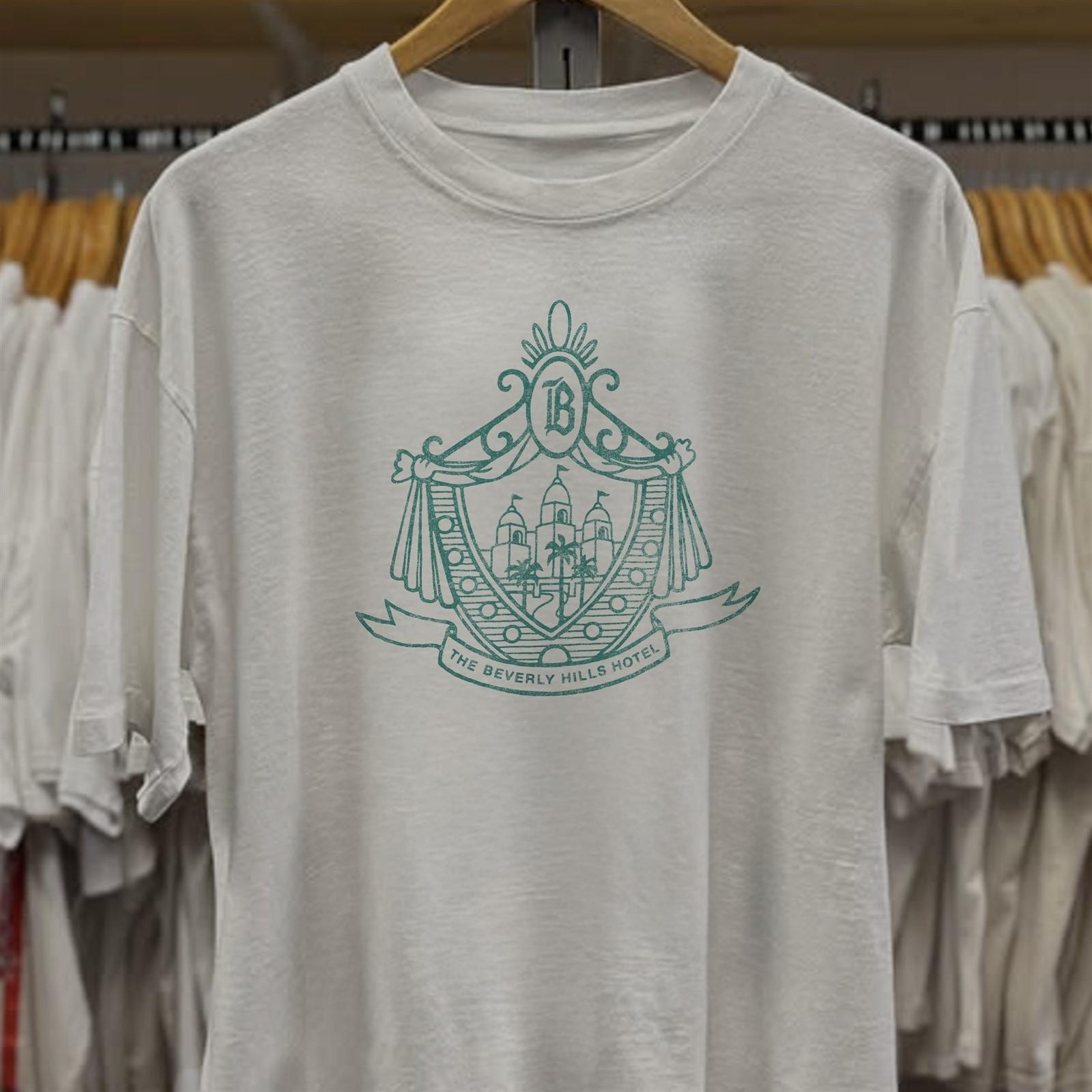 The Beverley Hills & Bungalows Promo White T-Shirt XXL S