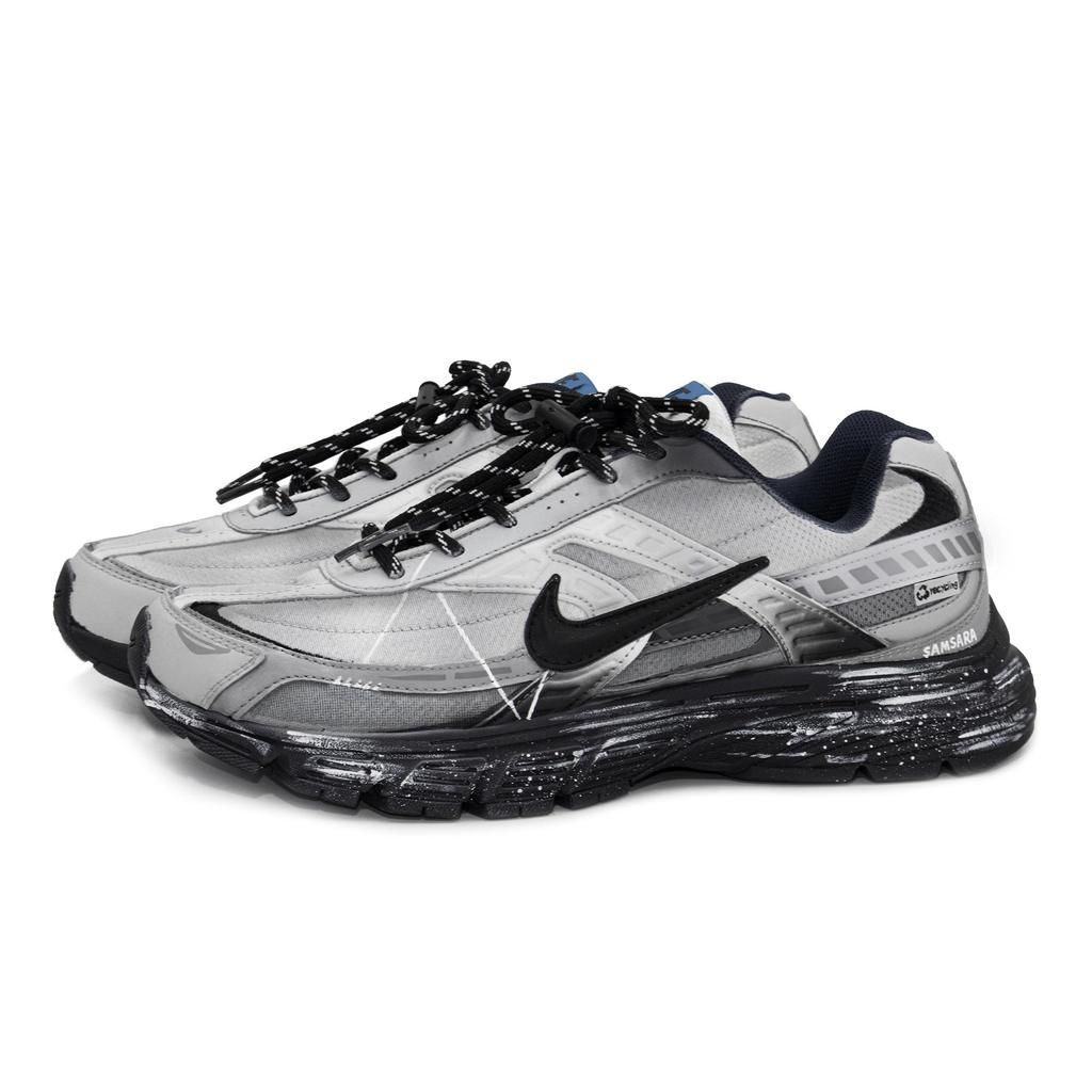 Nike Initiator Abrasion Resistant Breathable Low top Sprint Running Shoes Unisex Black Gray DZ2776-141(Team177-)