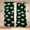 Set Of 2 Flat Printing Curtains Without Rod Floral Spring Design Saint Patrick Is Day Festival Popular Drapes Curtain Made Polyester