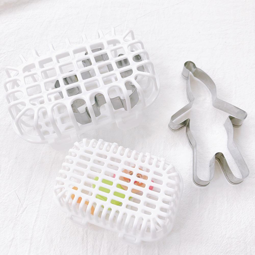 2pcs Japanese-style Dishwasher Small Items Basket White Cutlery Cleaning Basket Chopstick