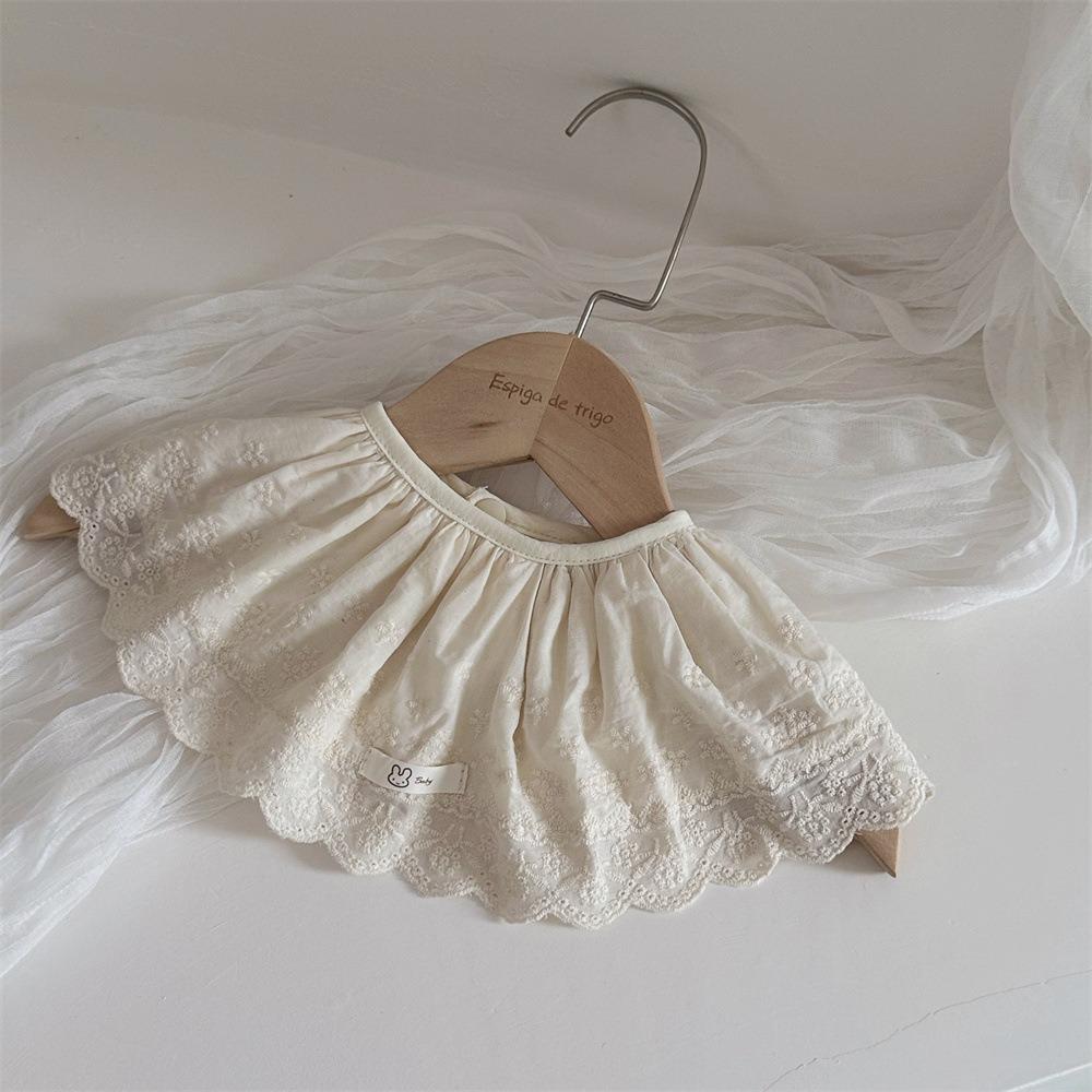 

Hollow Kids Bib Scarf Round Collar Fake Collar New Baby Bib Style 4