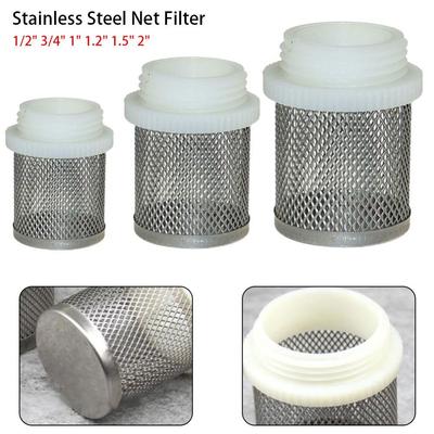 1 pièce Acier Inoxydable 304 Filtre de Tuyau Durable Raccord de Pompe à Eau Filtre à Mailles Fines Joint Percolateur Filtre Nettoyeur d'Eau
