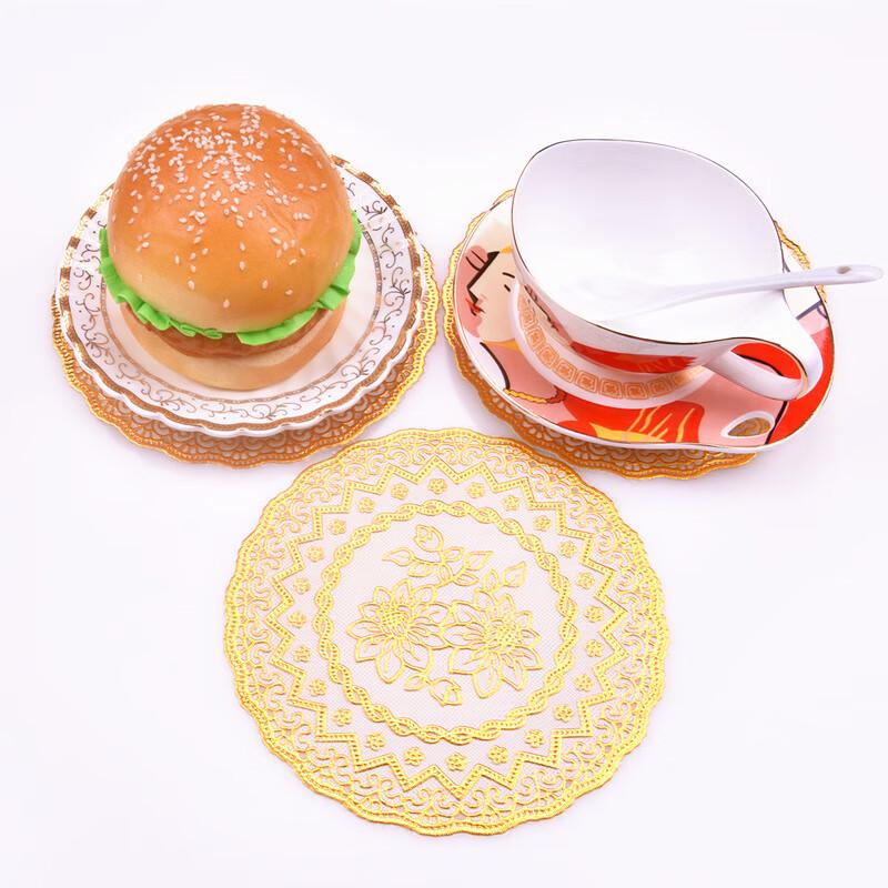 Churong 20cm Hot Stamped PVC Coaster & Tray Mat