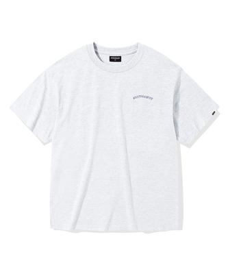 GRANDIOSITY Jet Ski Racing Graphic Oversized Short Sleeve T-Shirt (Back Melange)