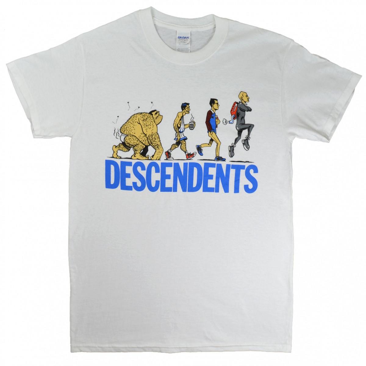 

DESCENDENTS T-Shirt Mens Womens Tees Top, Ascent Of Man, Music Band Rock Punk Goth Metal Unisex Tee XL
