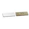 Sublimation Name Tag DIY Blank ID Name Badge With Round Corners Pin Custom Personalized Name Tag For School