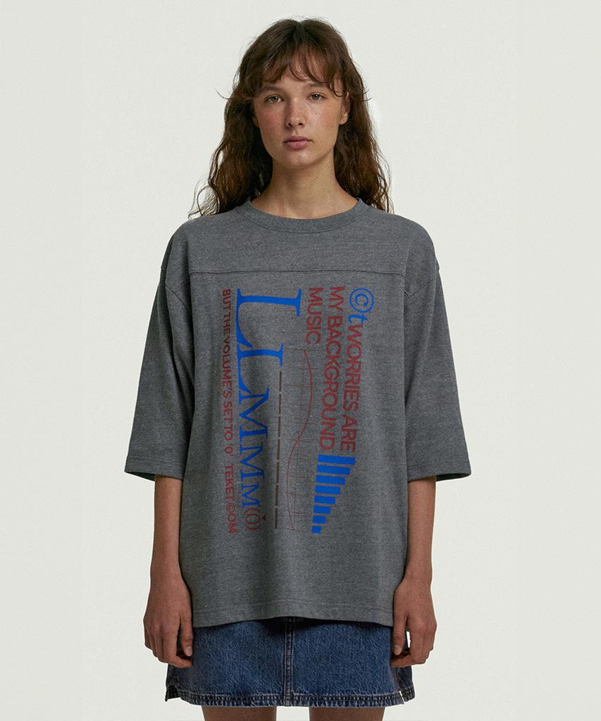 Tekes Volume 0 L/S Tee Melange Gray