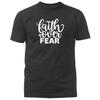 Faith Over Fear Christian Religious God Bible Church Jesus Christ T-shirt