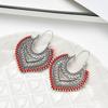 Bohemian Vintage Fashion Rope Wrap Earrings For Women Carved Hollow Geometric Drop Dangle India Earrings Boho Jewelry Wholesale