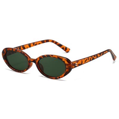 24 Retro Oval Small Frame Personalized Sunglasses Xiyin Sunglasses
