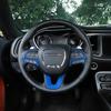 3X Blue Steering Wheel Frame Trim Decor Cover Bezels For Dodge Challenger 2015+
