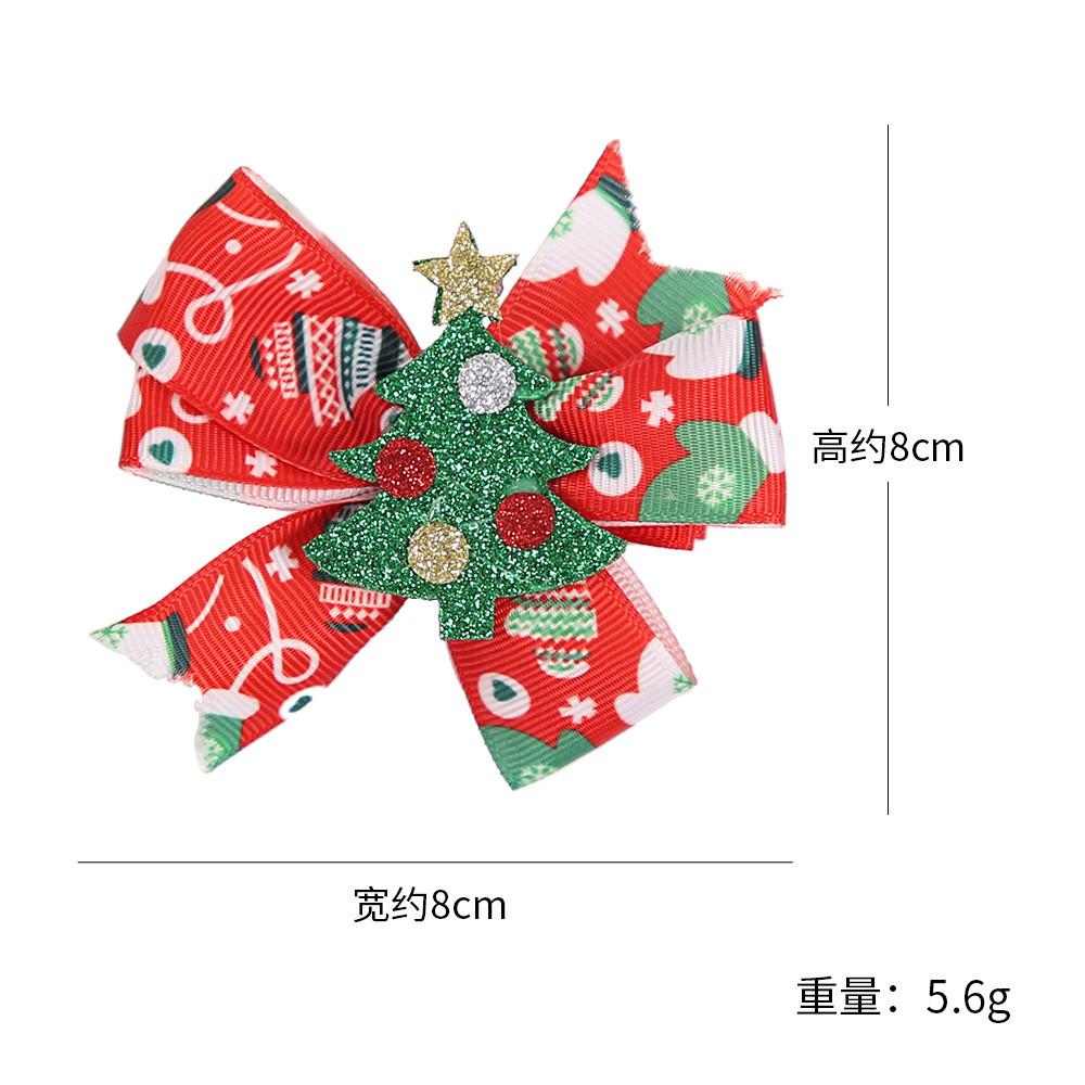 Adorable Hair Christmas Clips For Girls Featuring Sparkling Reindeer Antlers And Cheerful Designs