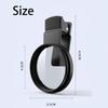 52MM Circular Universal Polarizer Camera Lens Clip Portable CPL Filter Kit Professional Phone Camera Lens For iPhone 16 15 14 13