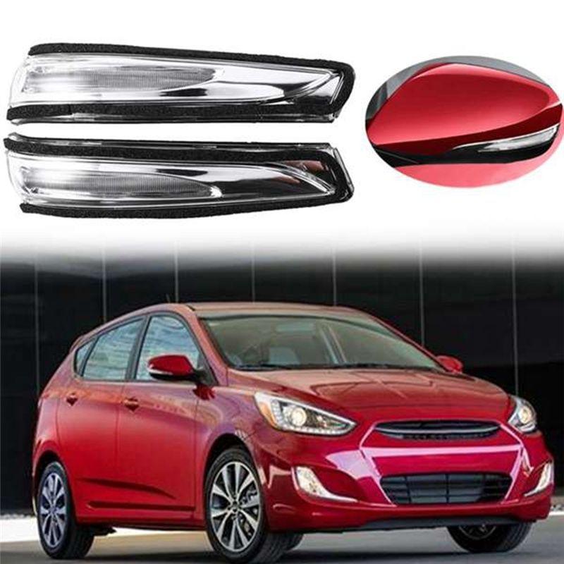 Precise Mirror Dynamic LED Turn Signal Light For Accent Solaris Verna 2011-2017 Repeater Lamp