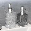 Foam Soap Dispenser with Diamond Glass Refillable Hand Soap Dispenser Worktop Soap Dispenser Mouthwash Lotion Dispenser