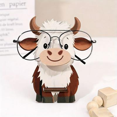 Hand-carved Animal Glasses Frame 3D Eyeglass Rack Cute Glasses Display Stand  Home Decor
