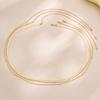 Versatile Multi Layer Snake Chain Waist Accessory Stylish Women's Belly Chain for Parties Casual Wear Body Jewelry