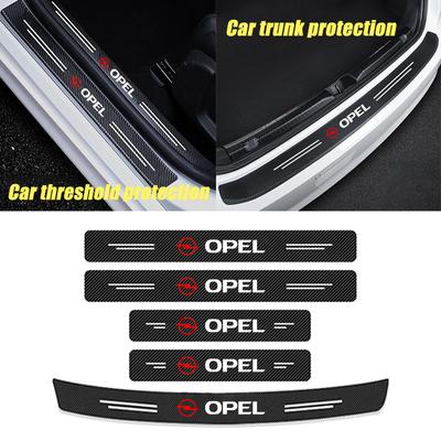 Car Anti-skid and Anti-scratch of Carbon Fiber Threshold stripFor Astra J G Insignia Corsa D Vectra C Zafira a Auto Gadgets