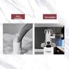 Multi-Use Electroplated Floor Drain Connector with Anti-Odor Core
