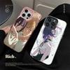 Chainsaw Man The Movie Reze Arc Phone Case Color Silver Shell For lPhone 17 16 16e 15 14 13 12 11 Pro Max Plus