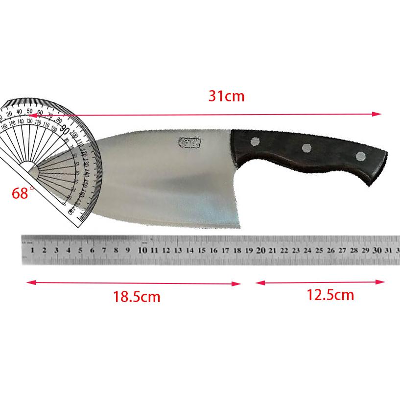 7.3 Inch Chopper Knife 3-Layers BG42 Aviation Special Steel Blade Razor Sharp Butcher Handmade Kitchen Knives Meat Poultry Tools