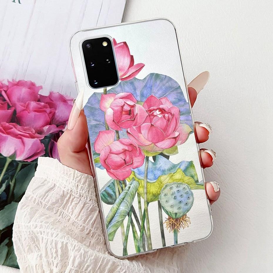 Cute Painting Phone Case For Samsung Galaxy S20 S20+ S20 FE 5G Soft Silicone TPU Covers For Samsung S20 S 20 Plus S20FE Bumpers