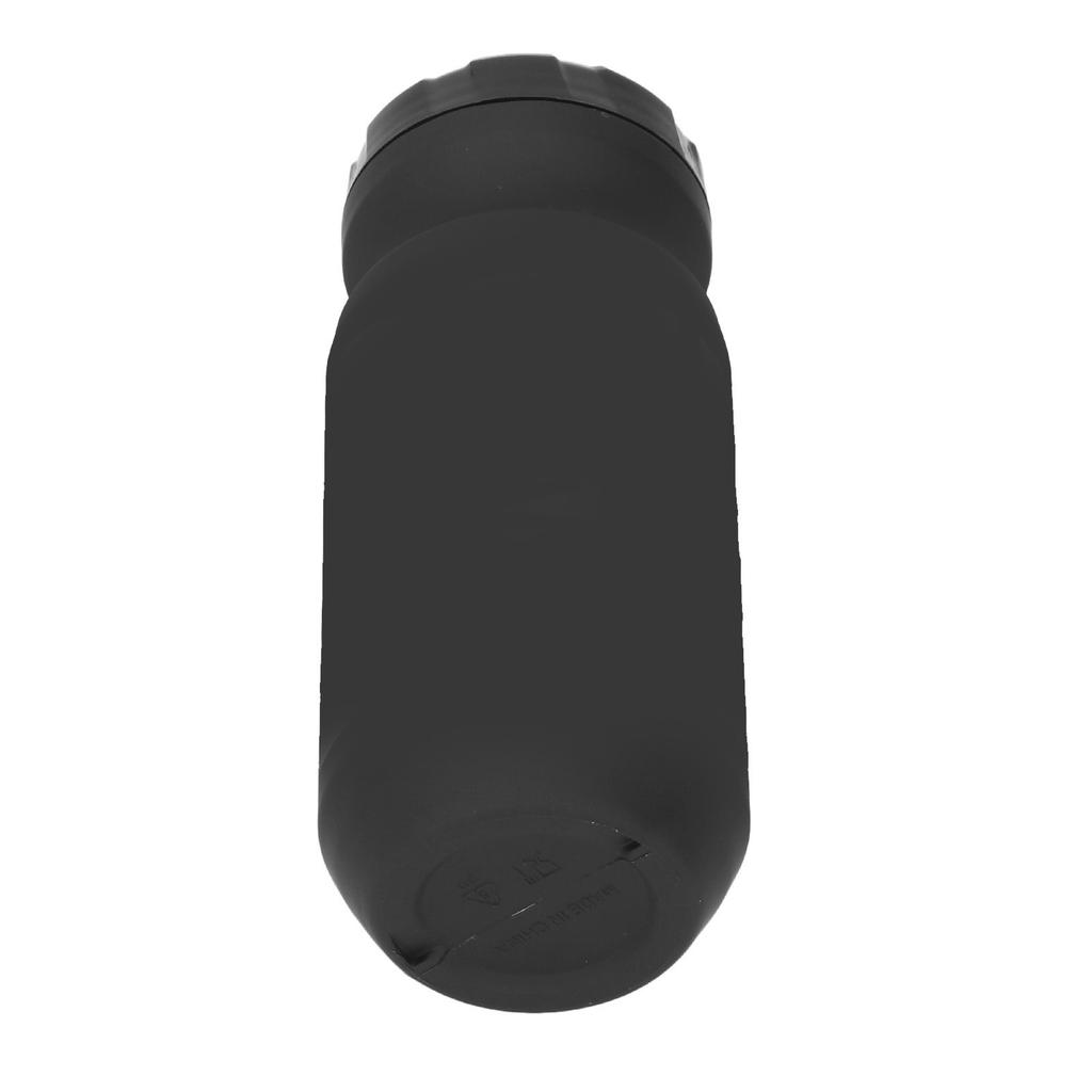Cycle Water Bottle 610ml Large Capacity Portable PP Cycling Sports Squeeze Bottle for Outdoor Black