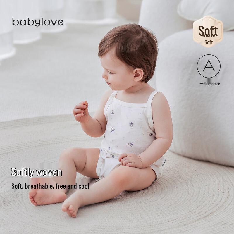 Babylove Pure Cotton Sleeveless Summer Romper 66