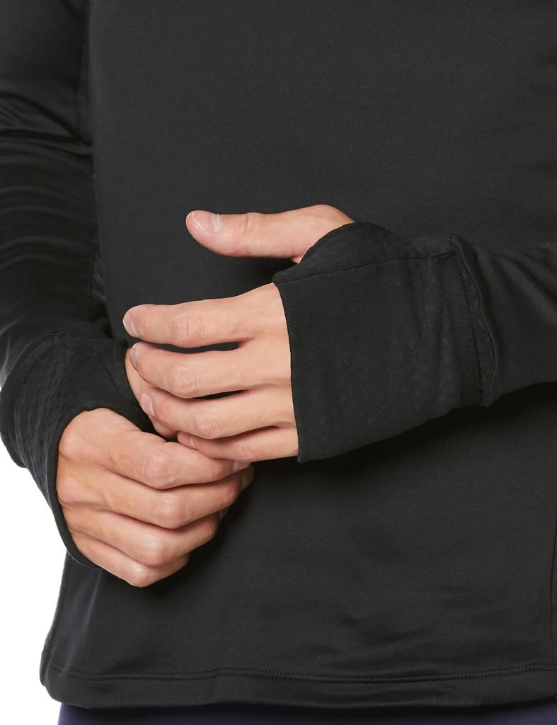 Mizuno Běžecký hřejivý lehký svetr na zip J2MCA705 Černý L