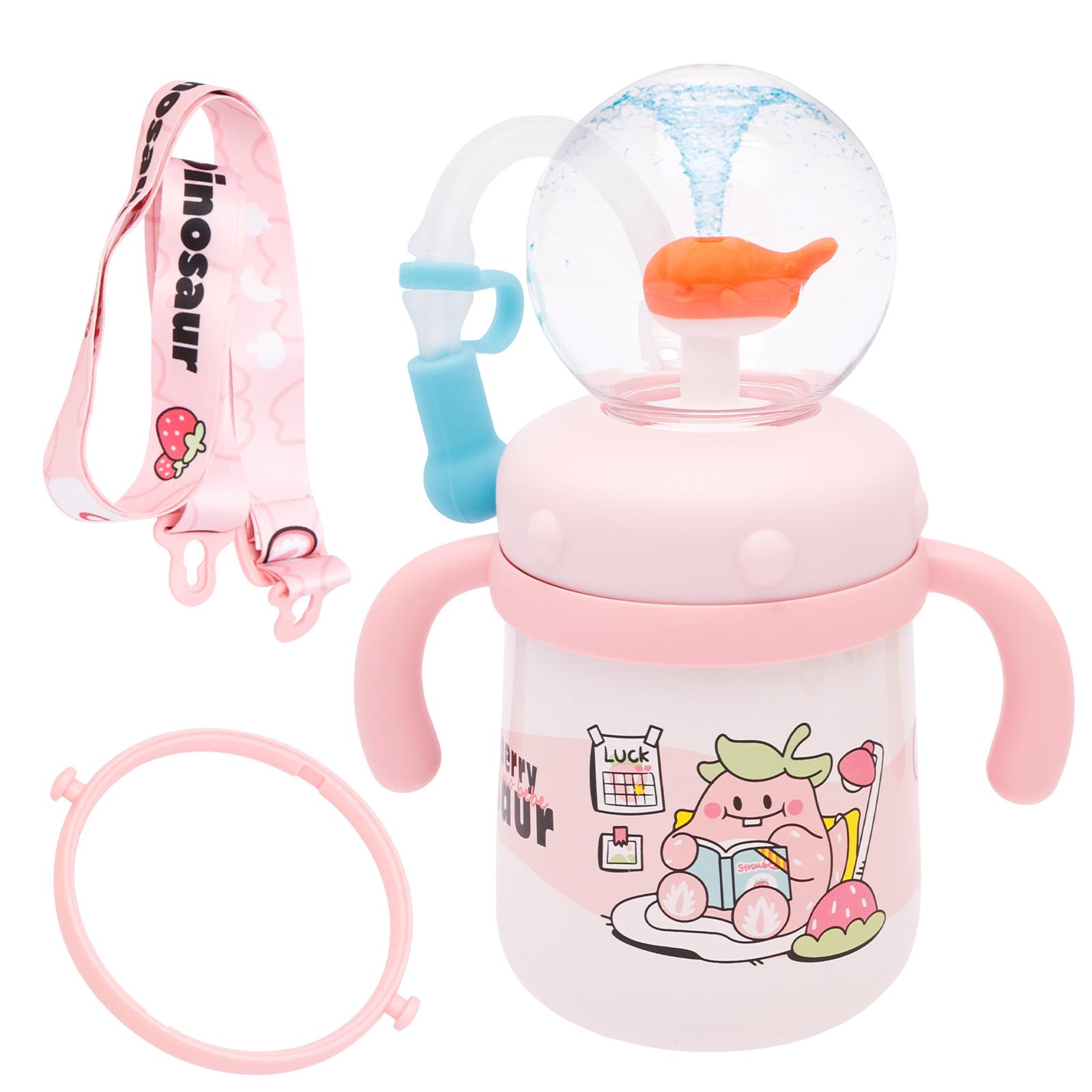 220ML/710ML Drinking Cup Whale Spouting Cups Children s Direct Drinking Water Bottle Stainless Steel Insulated Water Bottles